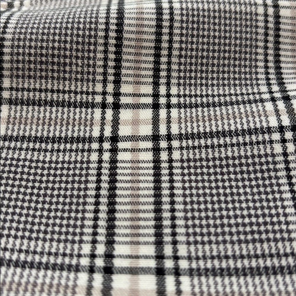 Ava & Viv cream plaid ankle pants, size 18, NWT. - Picture 6 of 13